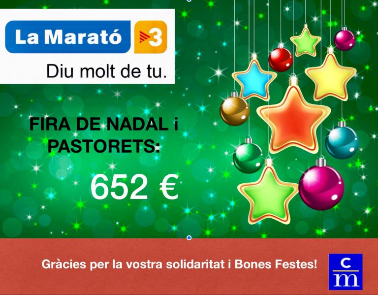 El Col·legi Montserrat amb La Marató de TV3