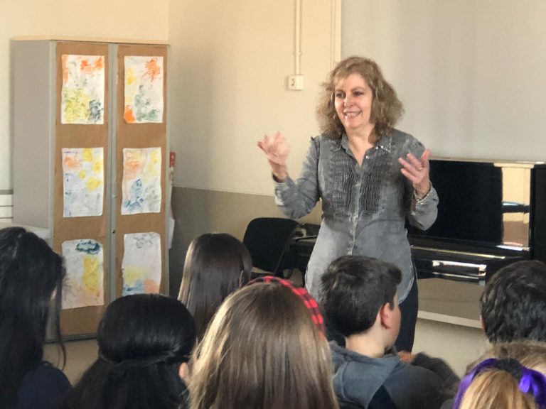 M.Carme Roca, guanyadora del Premi Prudenci Bertrana,ens visita