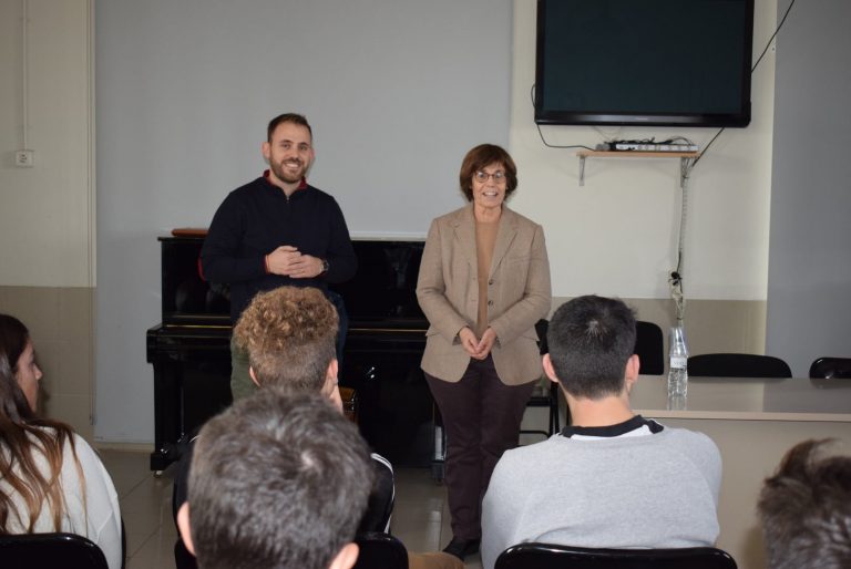 L’alcalde visita els alumnes de 4t d’ESO