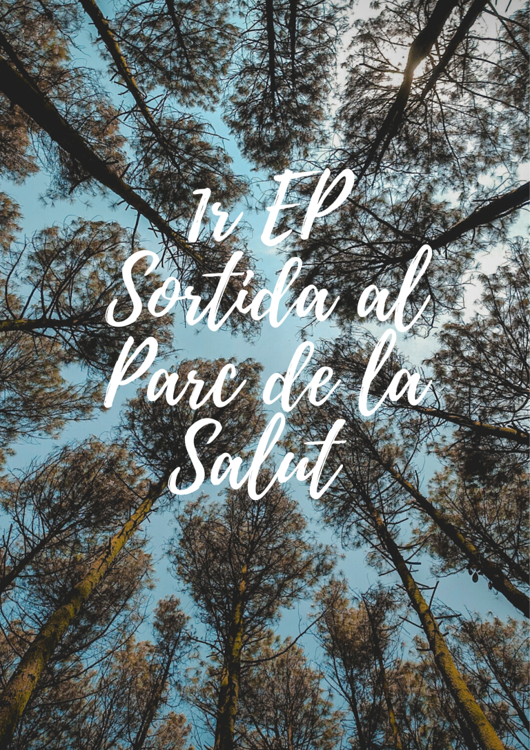 1r EP Sortida al Parc de la Salut