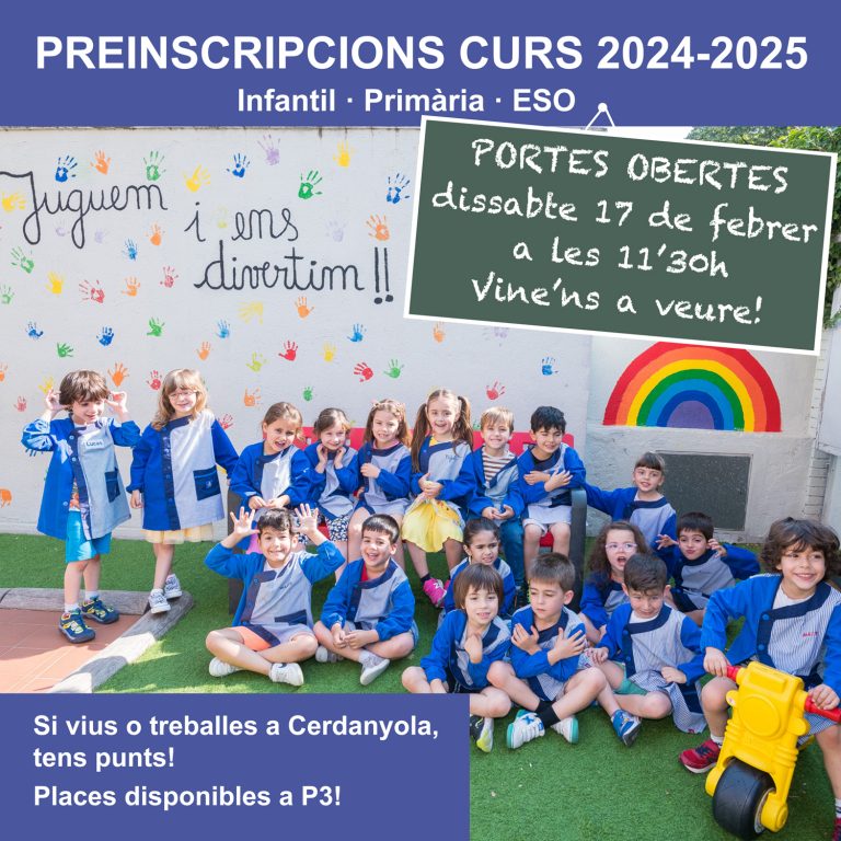 La nostra escola, la teva escola!