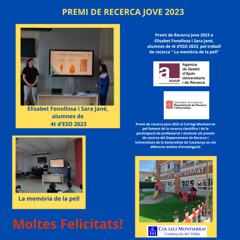 Premi de Recerca Jove 2023