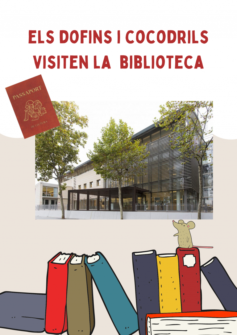 1r EP visita la Biblioteca Central de Cerdanyola
