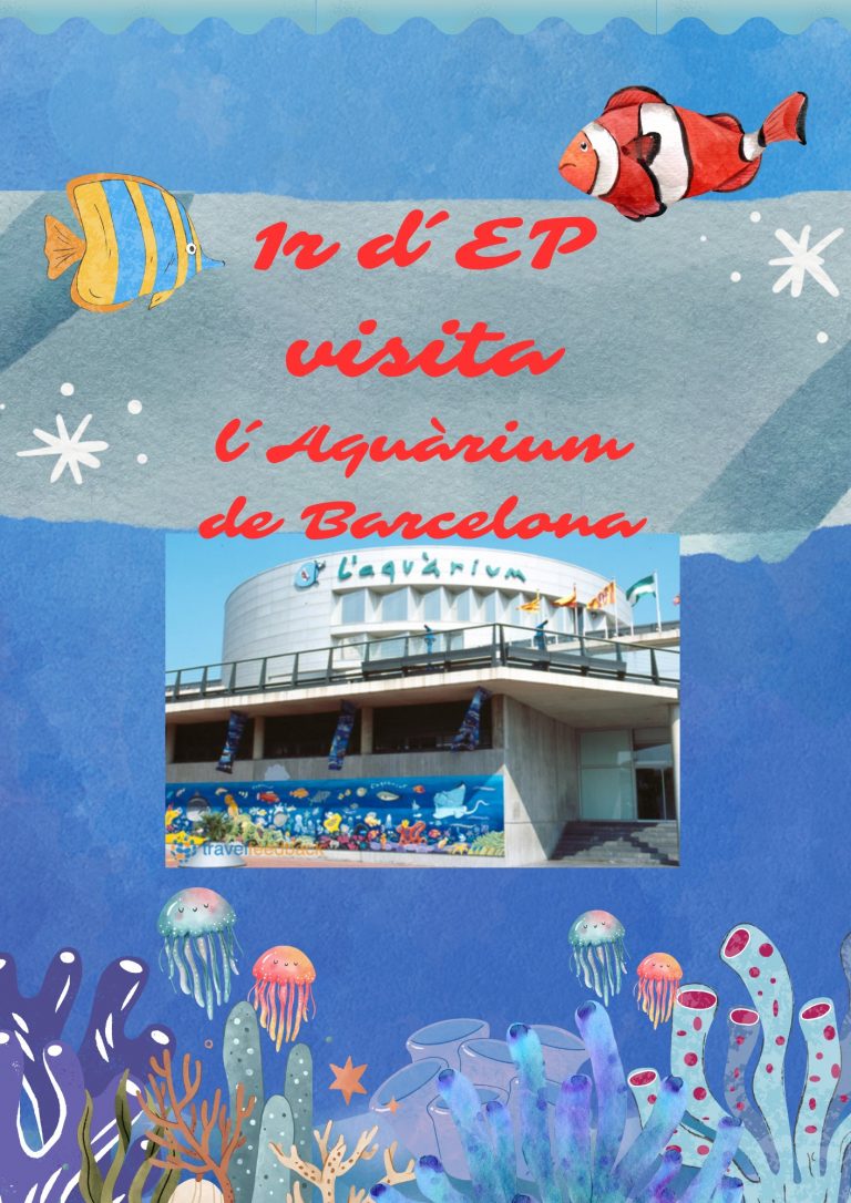 1r EP Visita l´Aquàrium de Barcelona