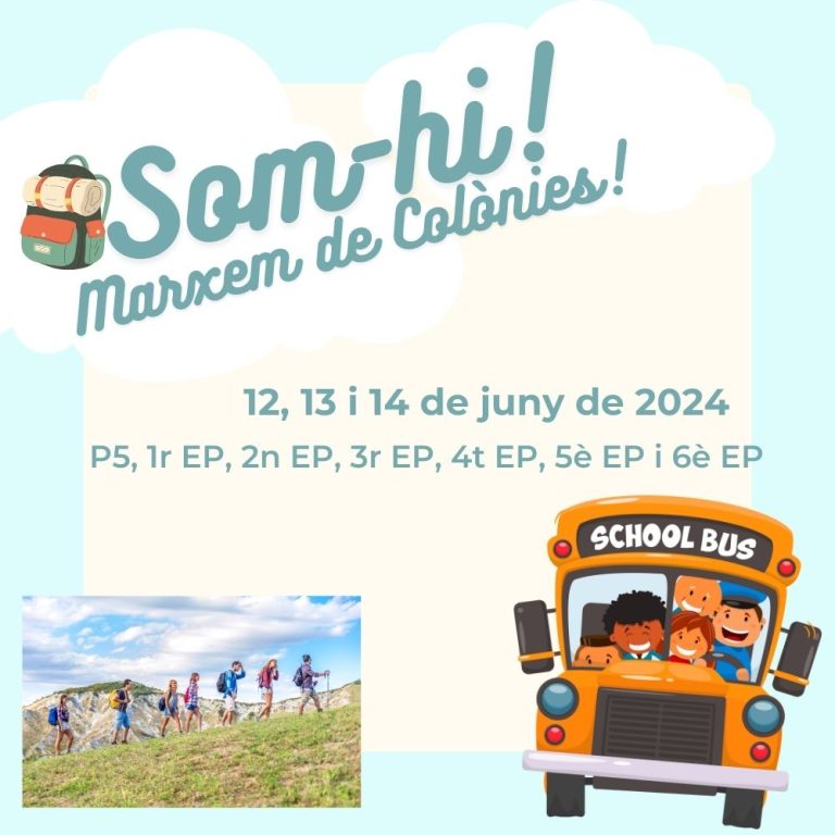 Marxem de colònies!