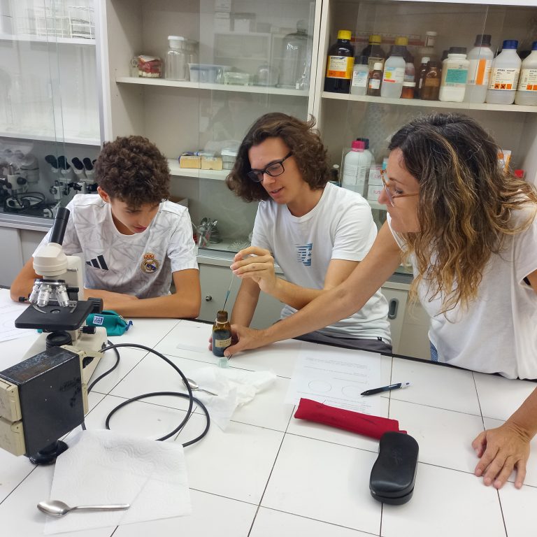 Experimentació al laboratori