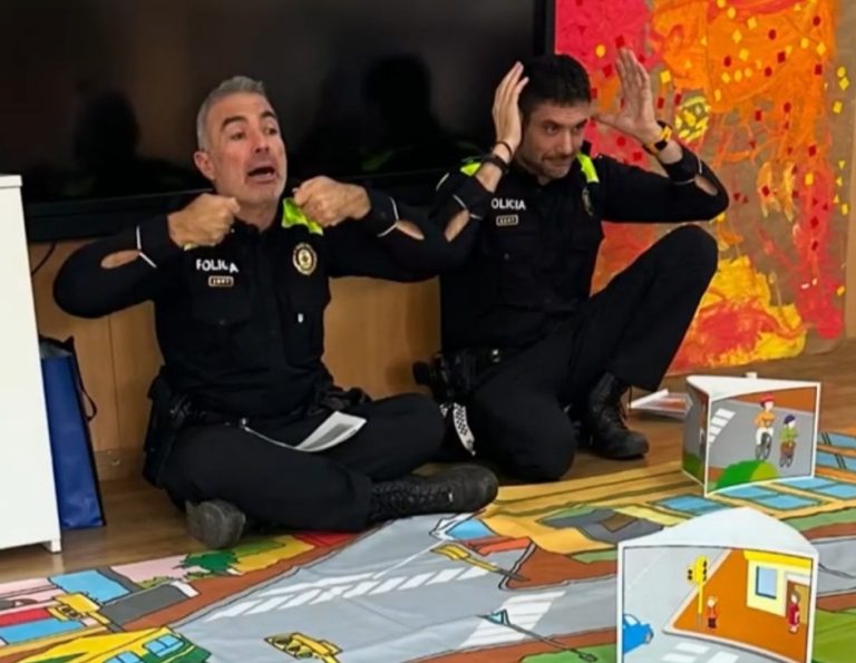 Ens visita la Policia Local a I3