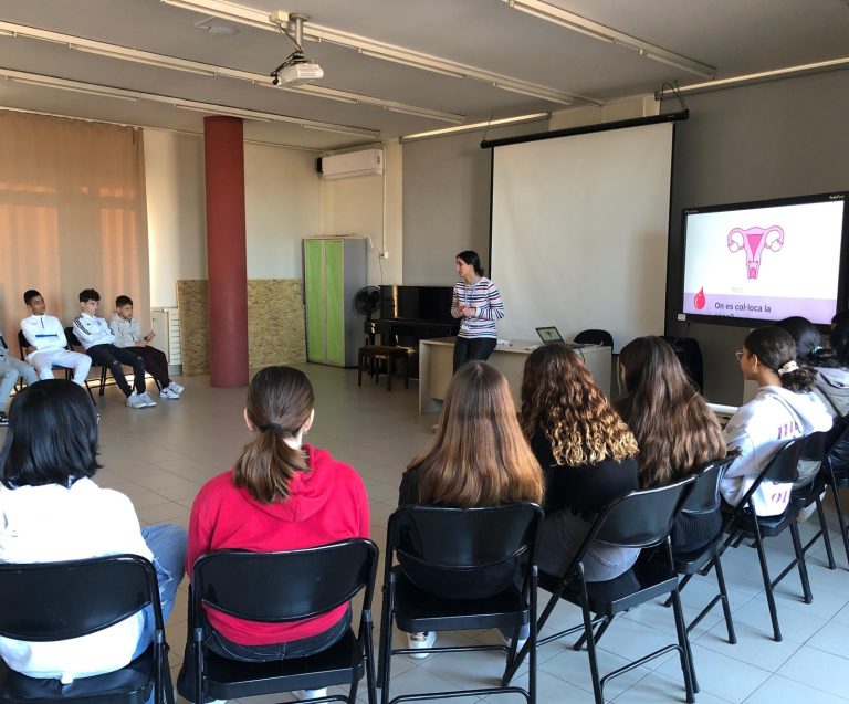 Equitat menstrual a 1r d’ESO