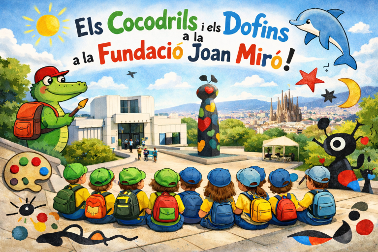 1r E.P Visita a la Fundació Joan Miró