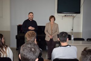 L’alcalde visita els alumnes de 4t d’ESO