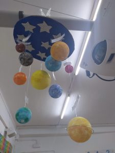Mural del Sistema Solar de P5