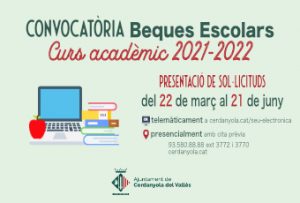Beques Escolars 2021 – Ajuntament de Cerdanyola