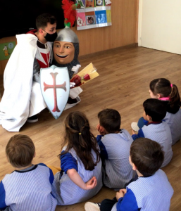 Sant Jordi visita P3