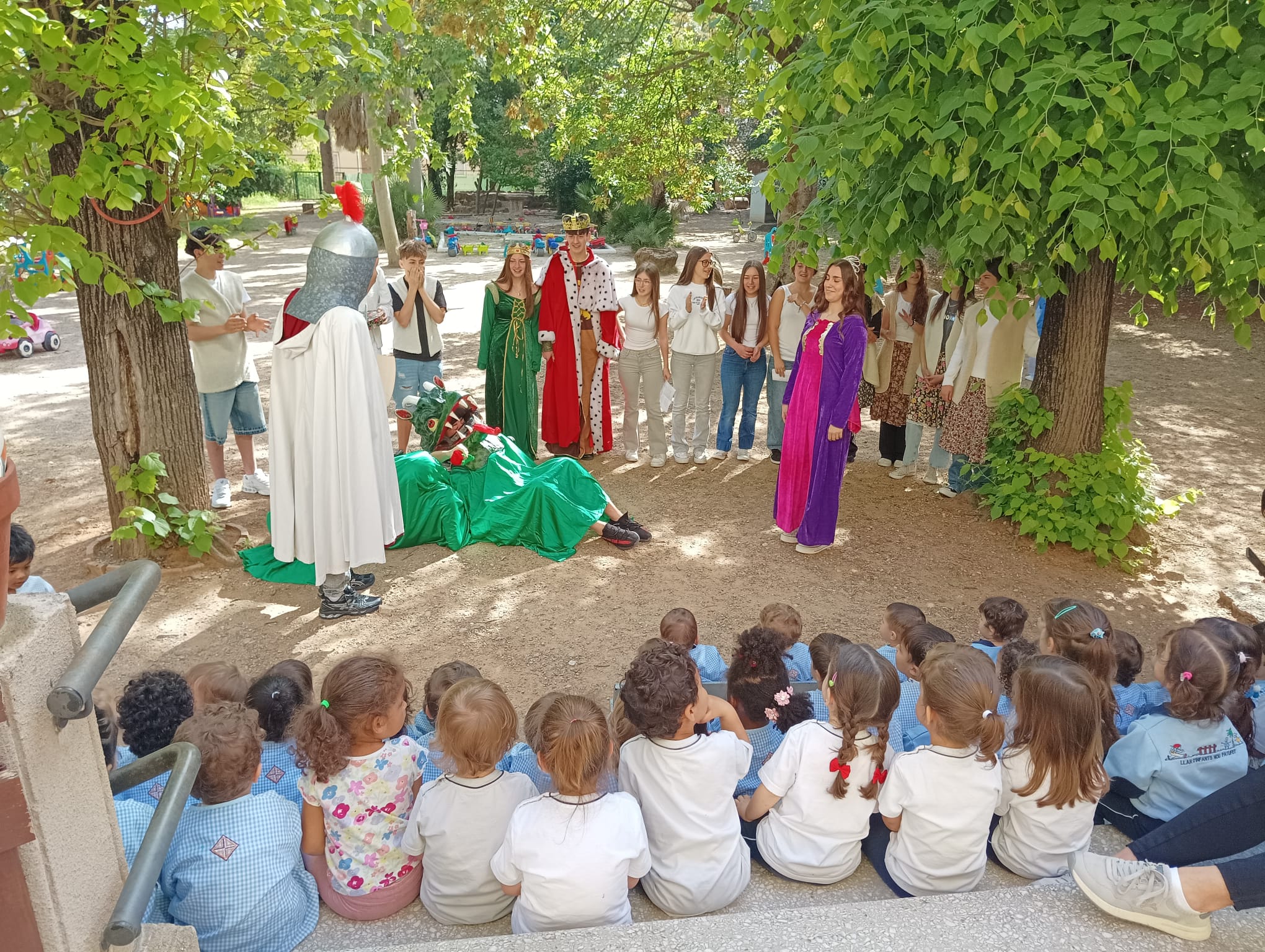 La llegenda de Sant Jordi a les llars d’infants