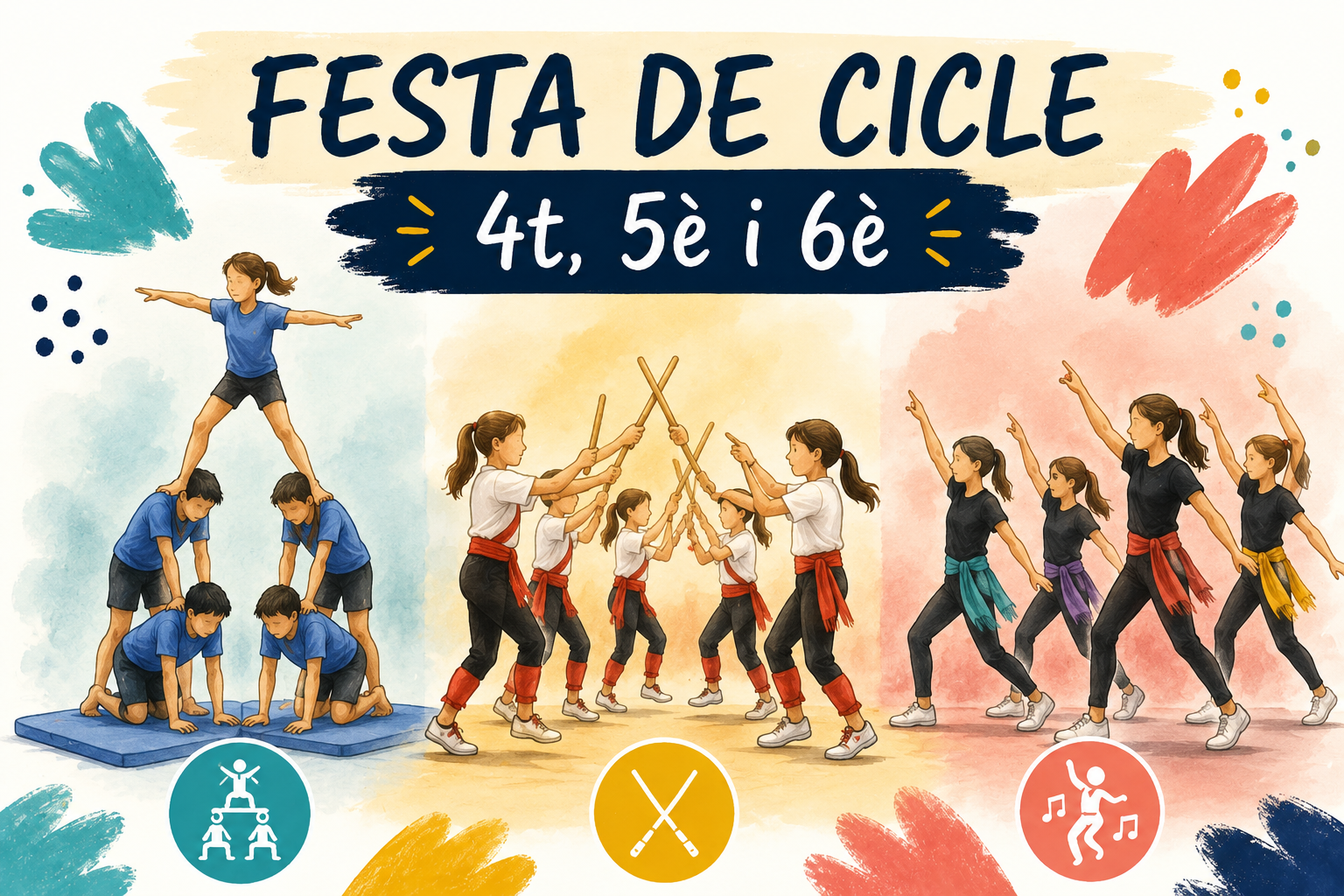 Festa de cicle 4t, 5è i 6è – 8 de maig de 2026